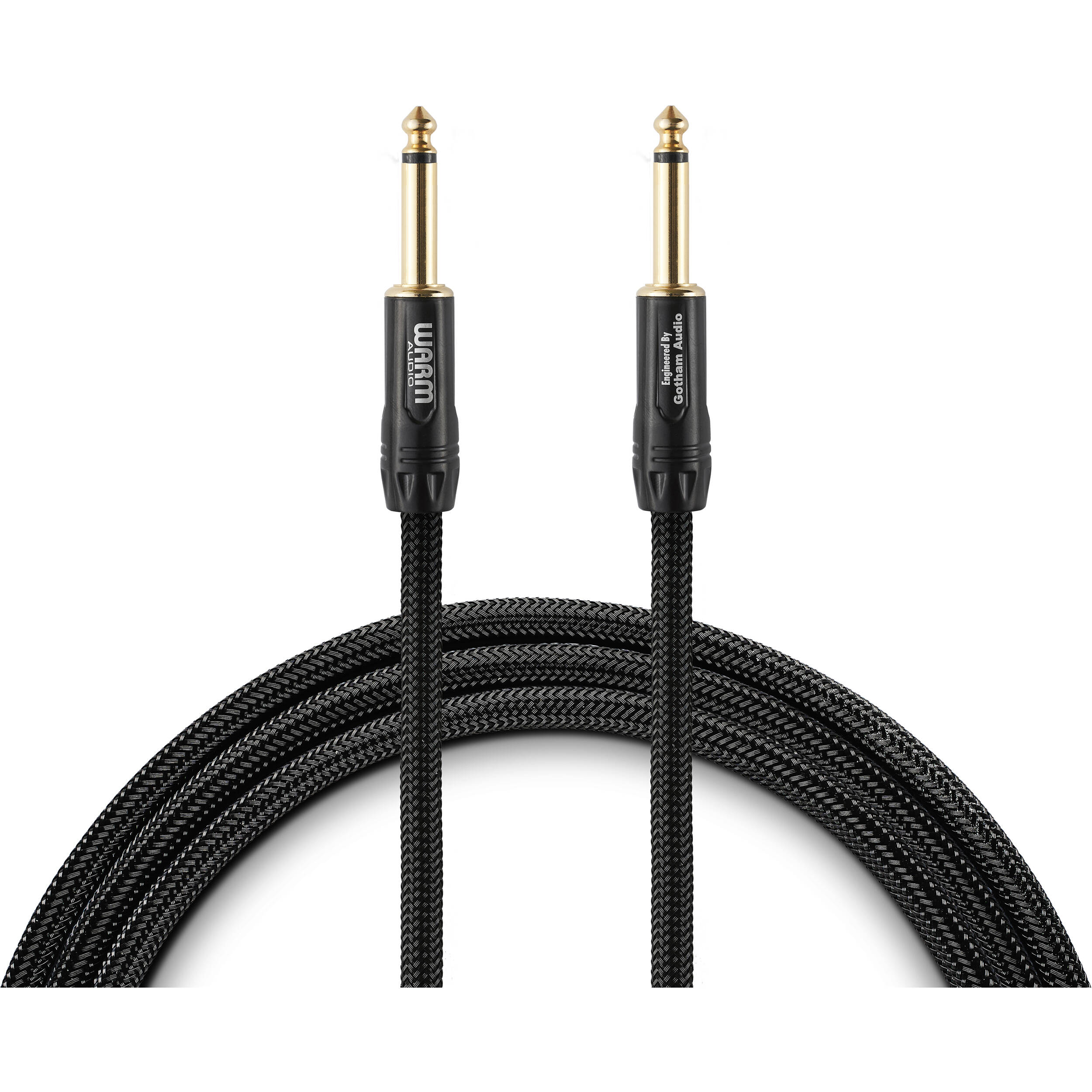 Warm Audio Prem-TS-6' Premier Gold Straight to Straight Instrument Cable - 6-foot