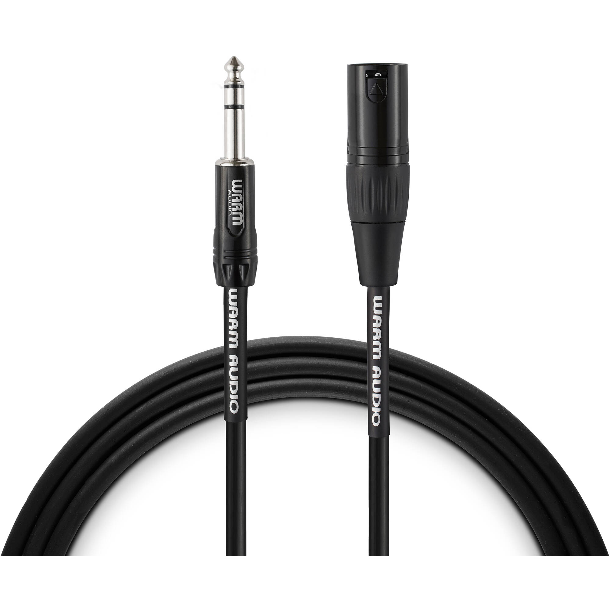 Warm Audio Pro Silver XLR Male to TRS Male Cable - 3-foot