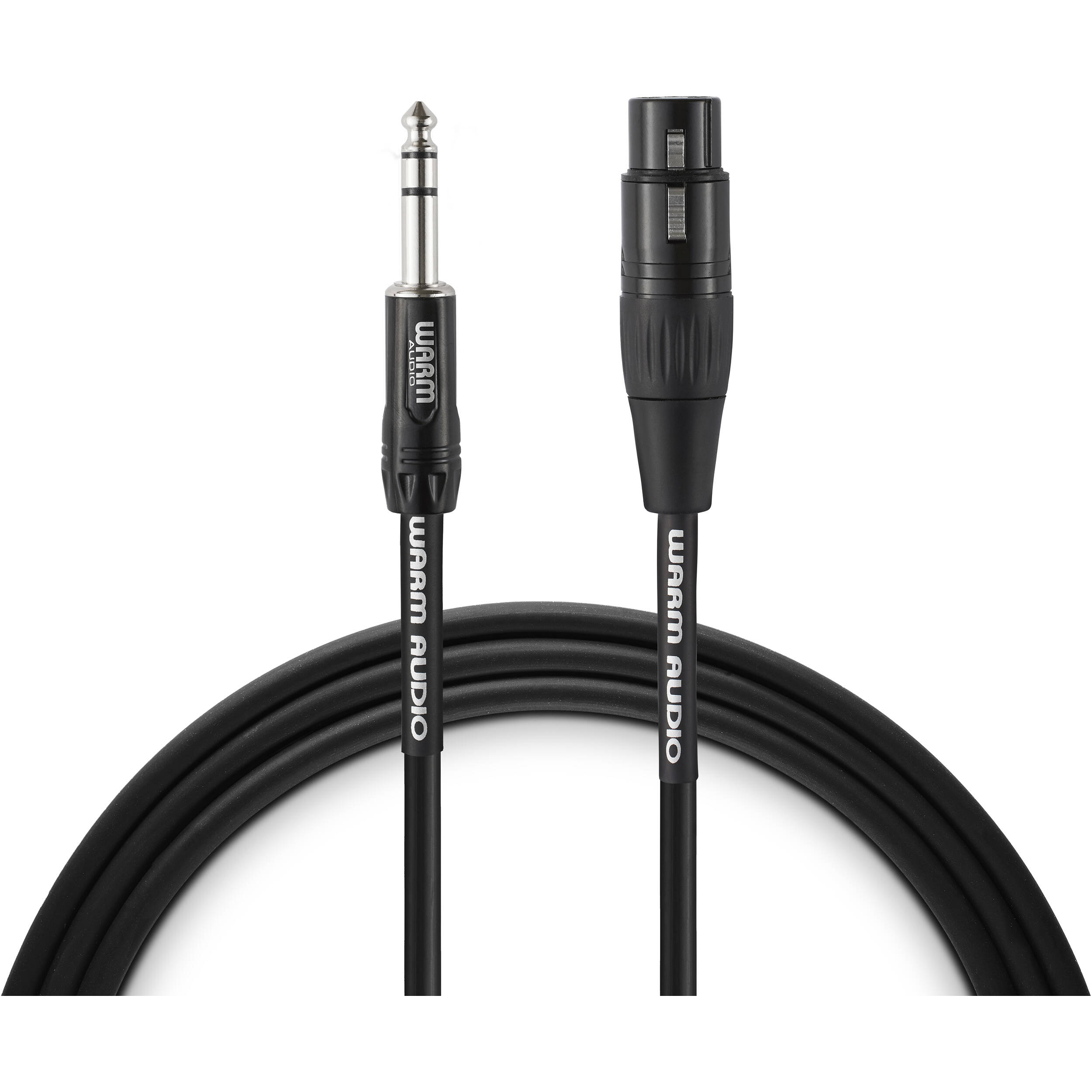Warm Audio Pro Silver XLR Female to TRS Male Cable - 3-foot