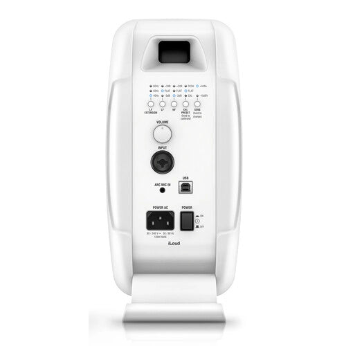 IK Multimedia iLoud MTM High Resolution Compact Studio Monitor (Single, White)