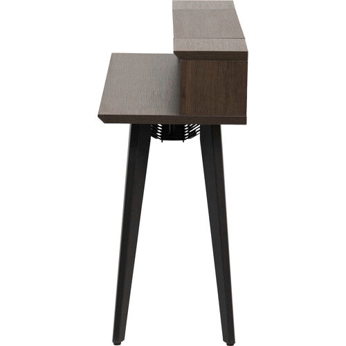 Gator Elite Furniture Series 61-Note Keyboard Table (Dark Walnut Finish)