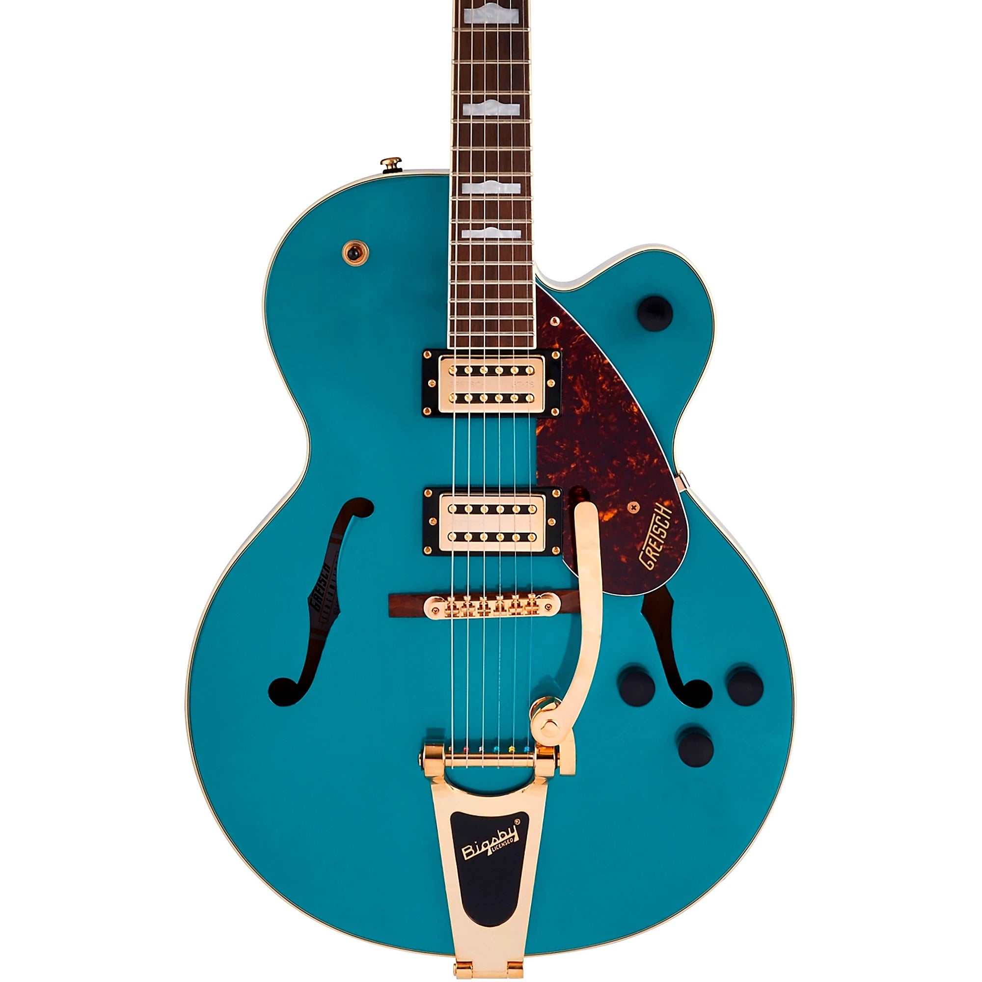 Gretsch G2410TG Streamliner Hollow Body Single-Cut W/Bigsby Ocean Turquoise