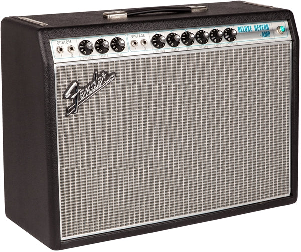Fender '68 Custom Deluxe Reverb 1x12" 22-Watt Tube Combo Amp - Black