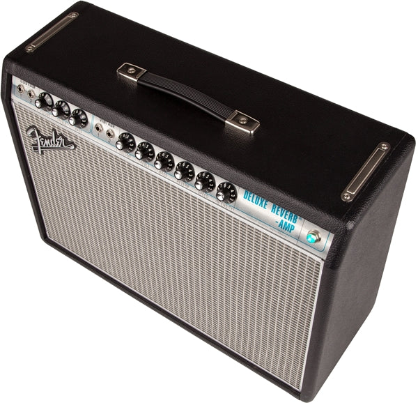Fender '68 Custom Deluxe Reverb 1x12" 22-Watt Tube Combo Amp - Black