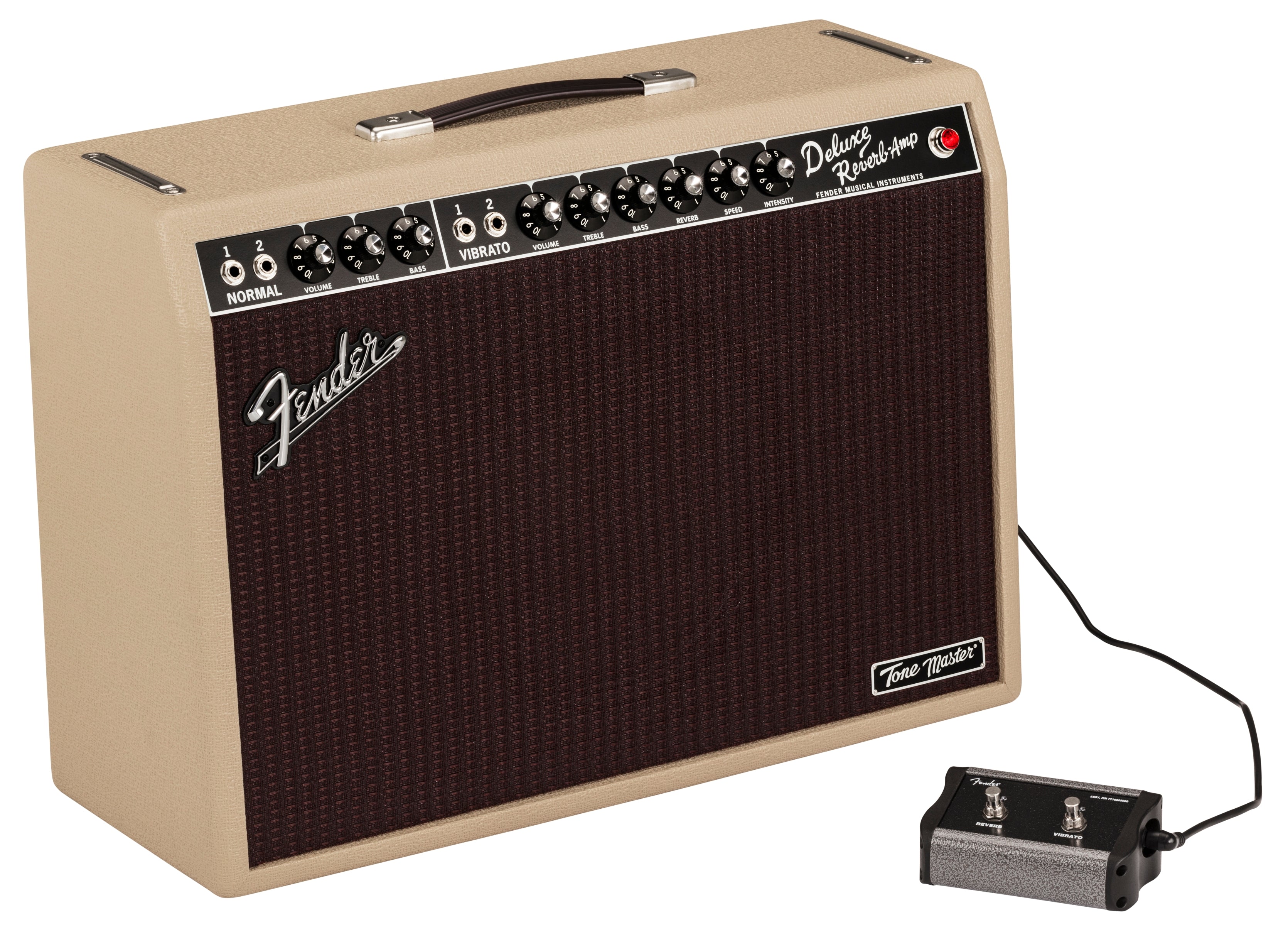 Fender Tone Master Deluxe Reverb 100 Watt 1 x 12" Guitar Combo Amp