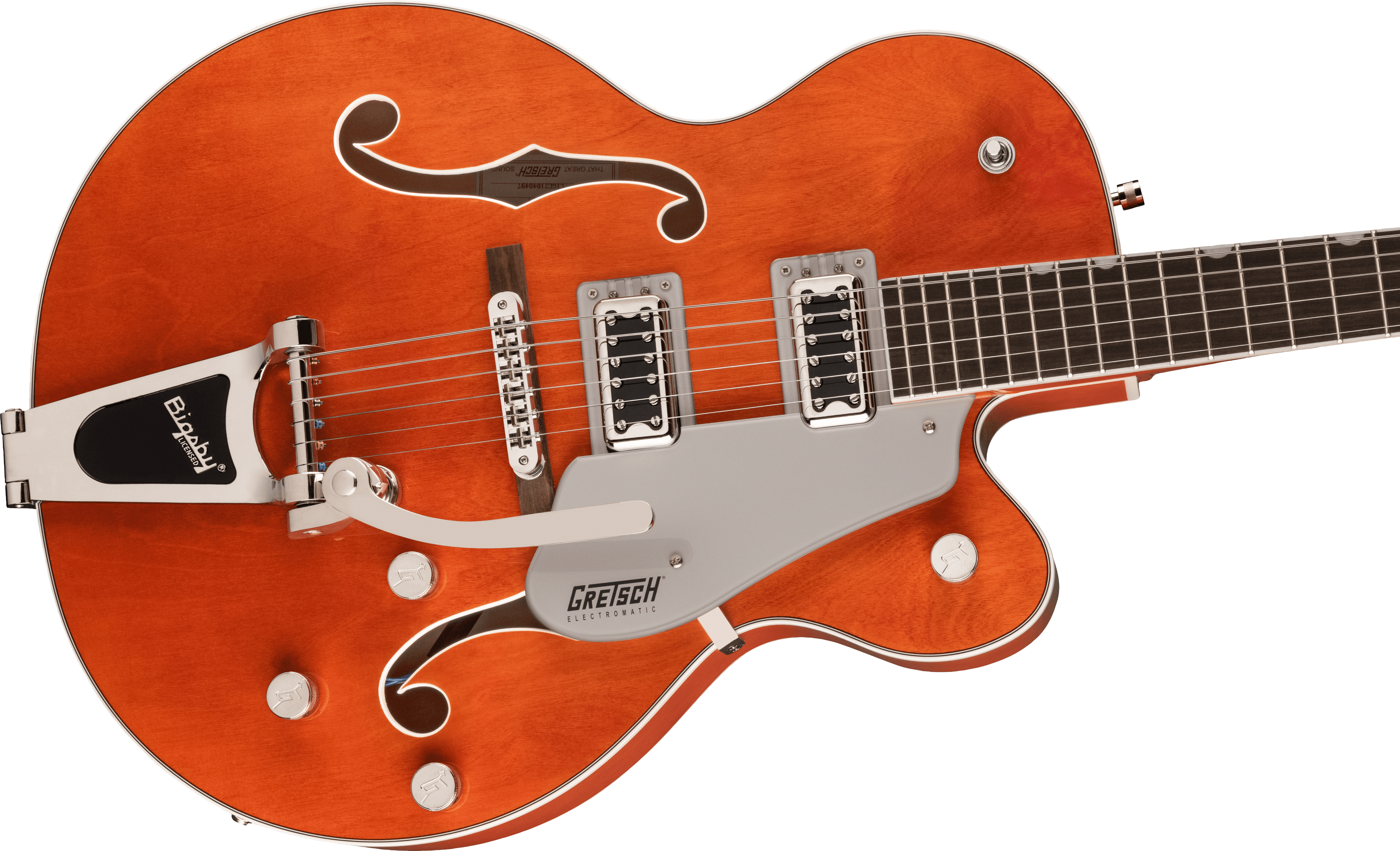 Gretsch G5420T Electromatic Classic Hollowbody Single Cut Electric Guitar - Orange Stain