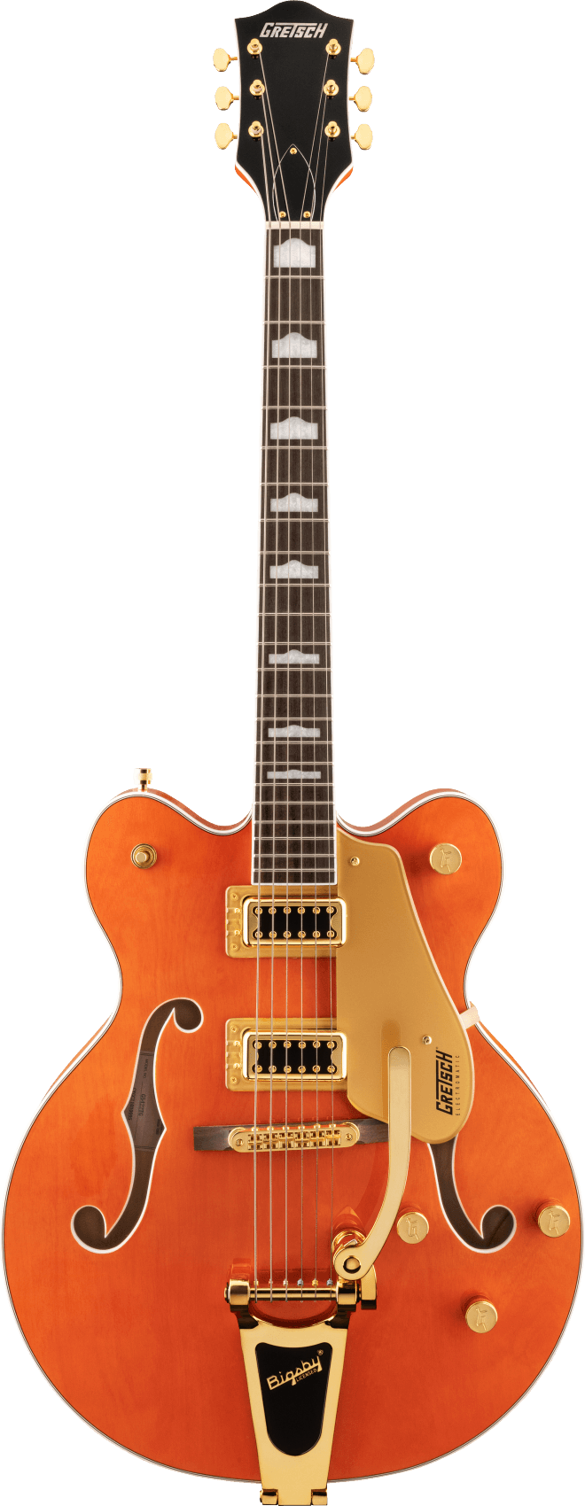 Gretsch G5422TG Electromatic Classic Hollowbody Double Cut Electric Guitar - Orange Stain