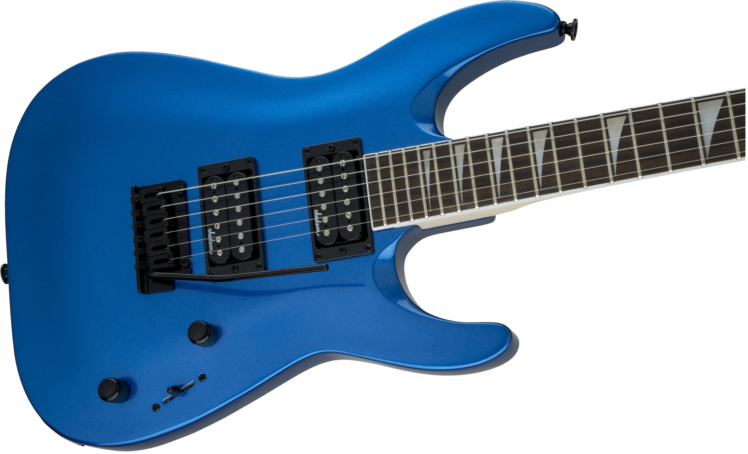 Jackson Dinky Arch Top JS22 Dka Solidbody Electric Guitar - Metallic Blue