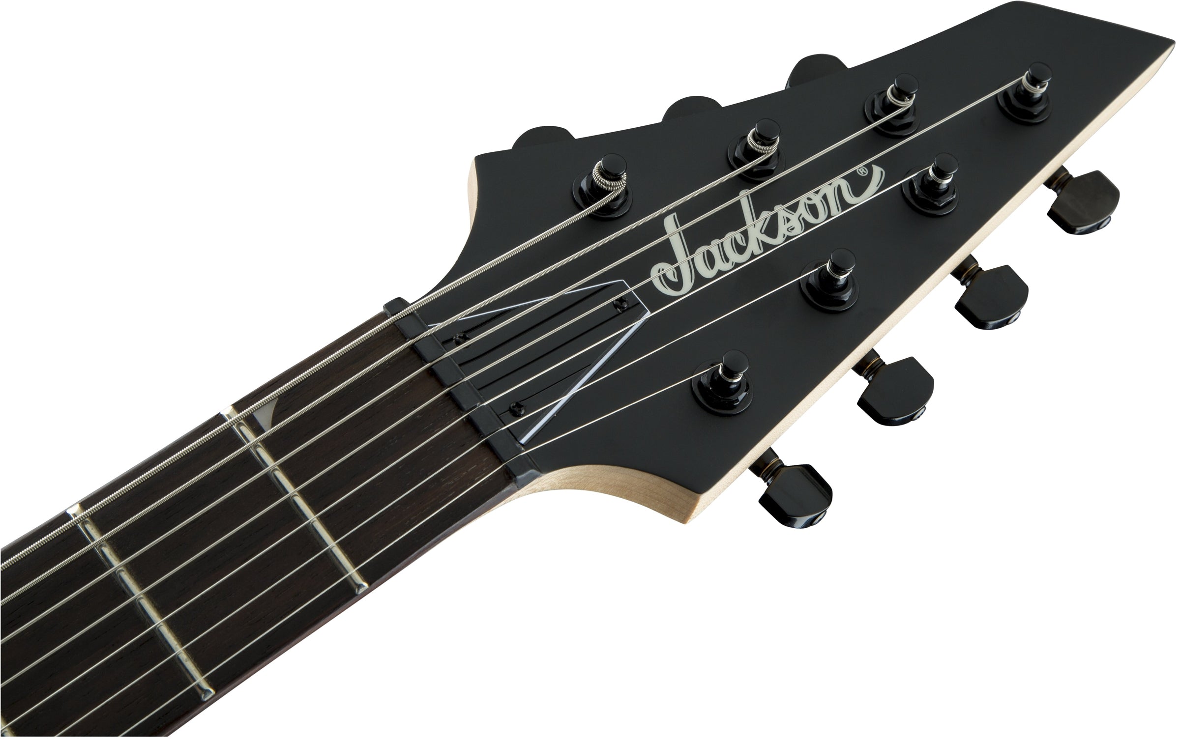 Jackson Dinky JS22-7 DKA HT Arch Top Satin 7-String Electric Guitar Black