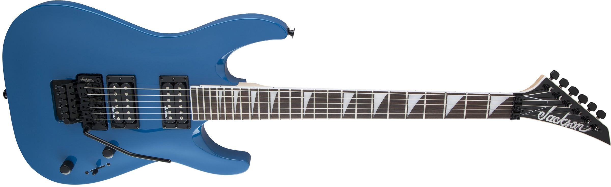 Jackson Dinky JS32 DKA Arch Top Electric Guitar Bright Blue
