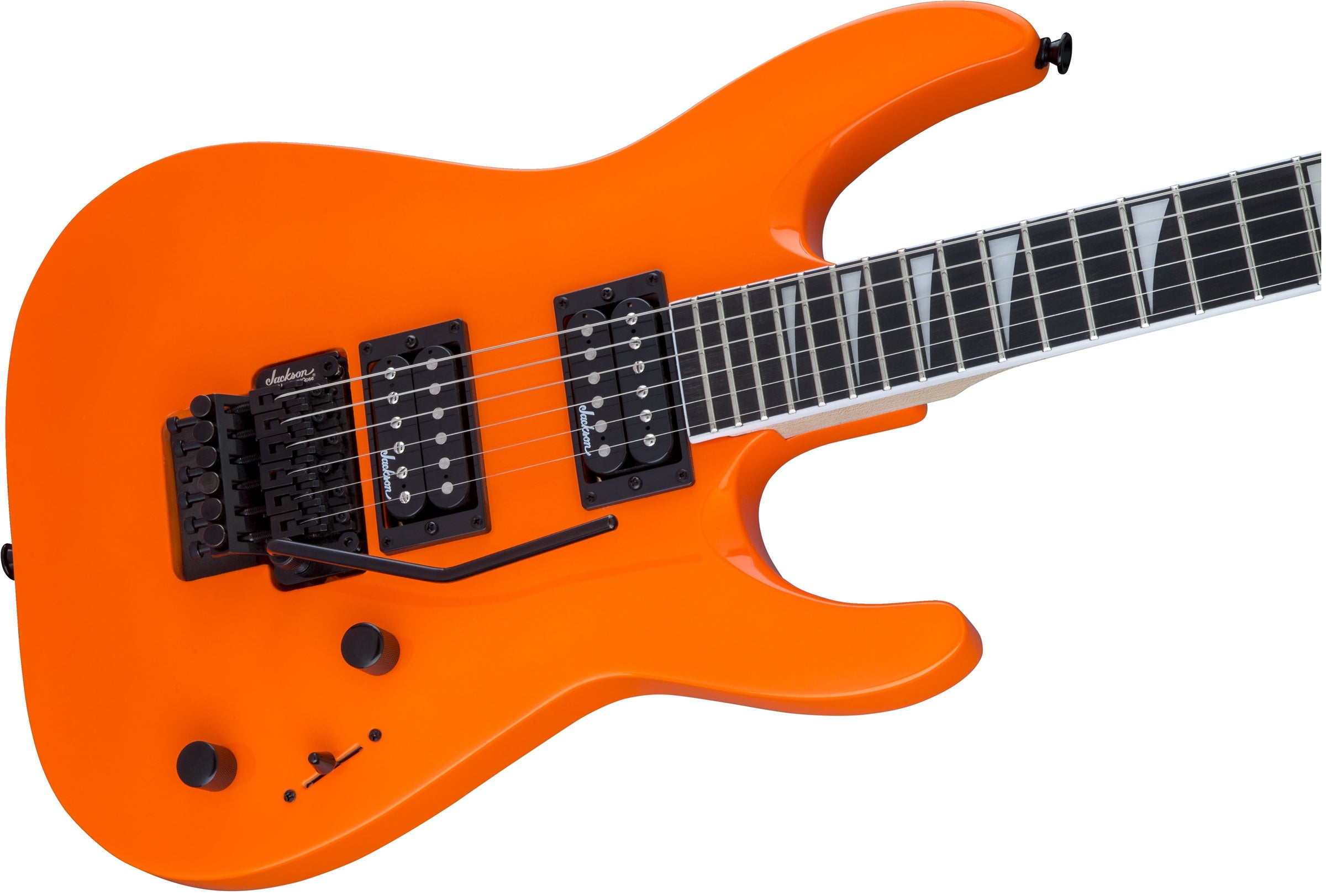Jackson Dinky Arch Top JS32 DKA Electric Guitar - Neon Orange