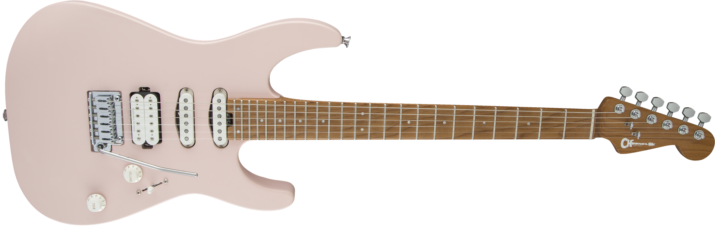 Charvel Pro-Mod DK24 HSS Electric Guitar - Shell Pink