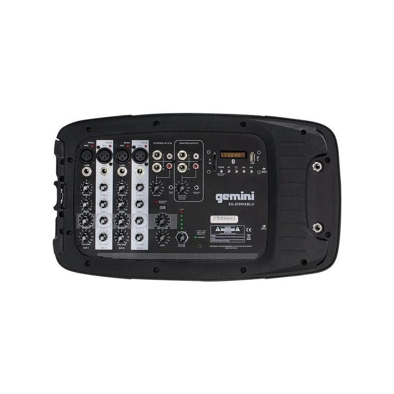 Gemini Portable 8 CH 600W Powered PA System