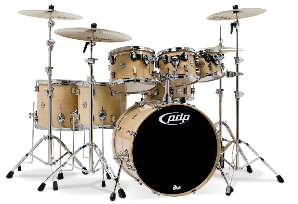 PDP Concept Maple Shell Pack - 7-Piece - Natural Lacquer
