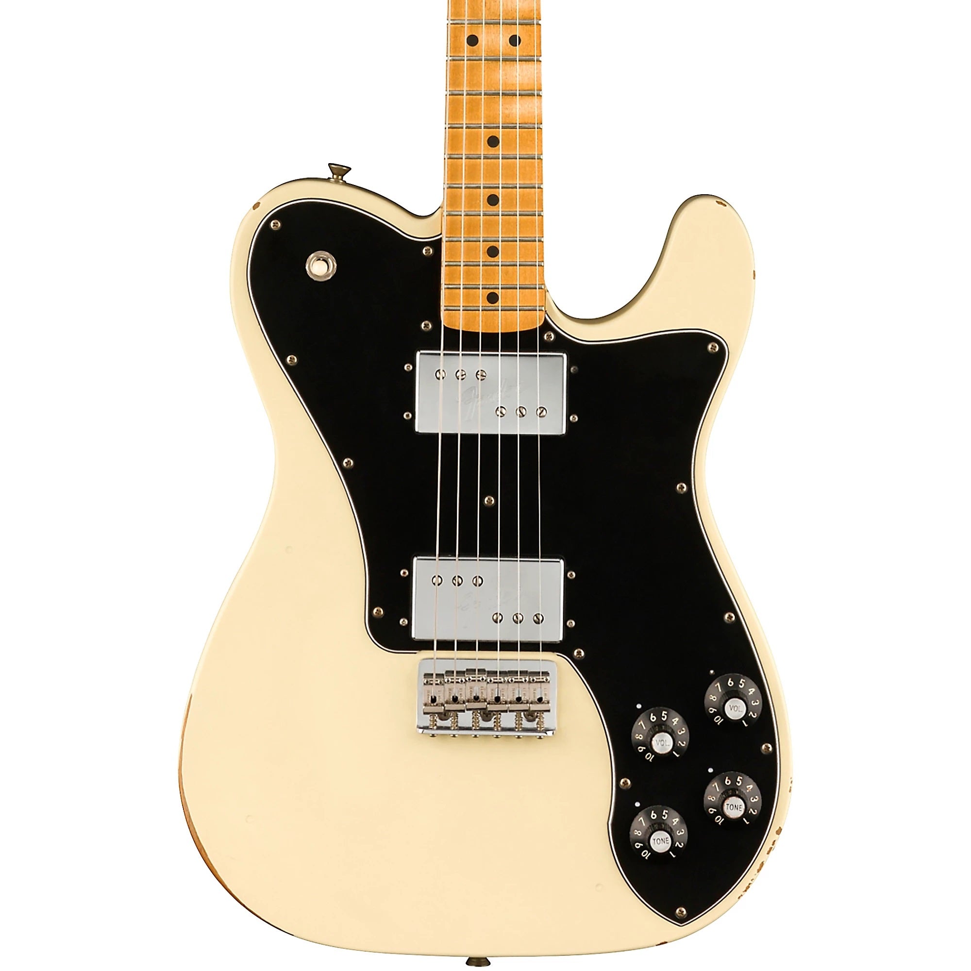 Fender Vintera Road Worn 70's Telecaster Deluxe - Olympic White