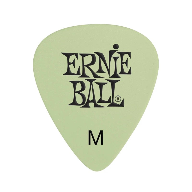 Ernie Ball P09225 Super Glow Medium Glow-In-The-Dark Guitar Pick