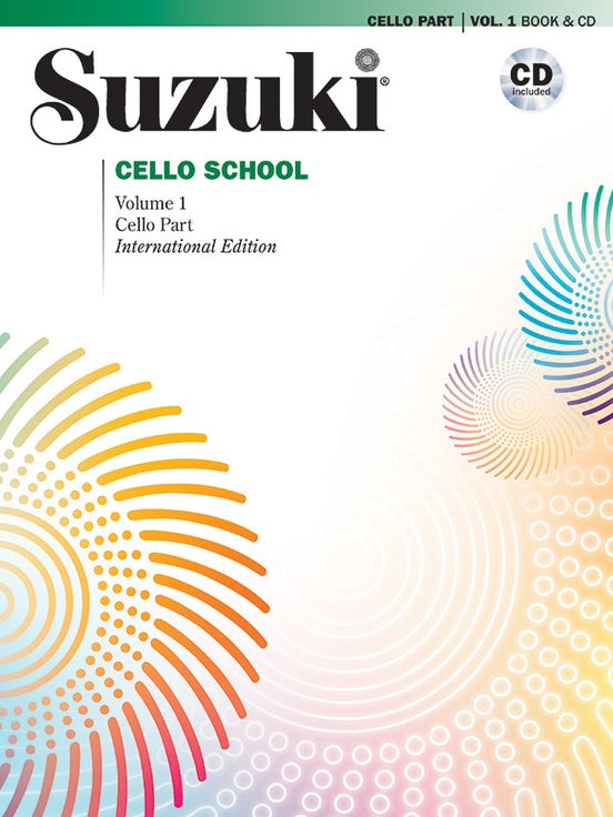 Suzuki Cello School- Volume 1 Book & CD