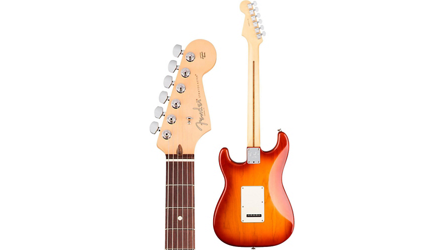 Fender American Stratocaster RW Fingerboard Electric Guitar Sienna Sunburst