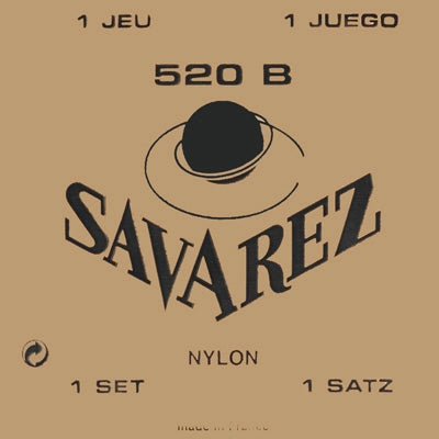 Savarez 520B .028-.042 Traditional Light Tension Classic Guitar Strings
