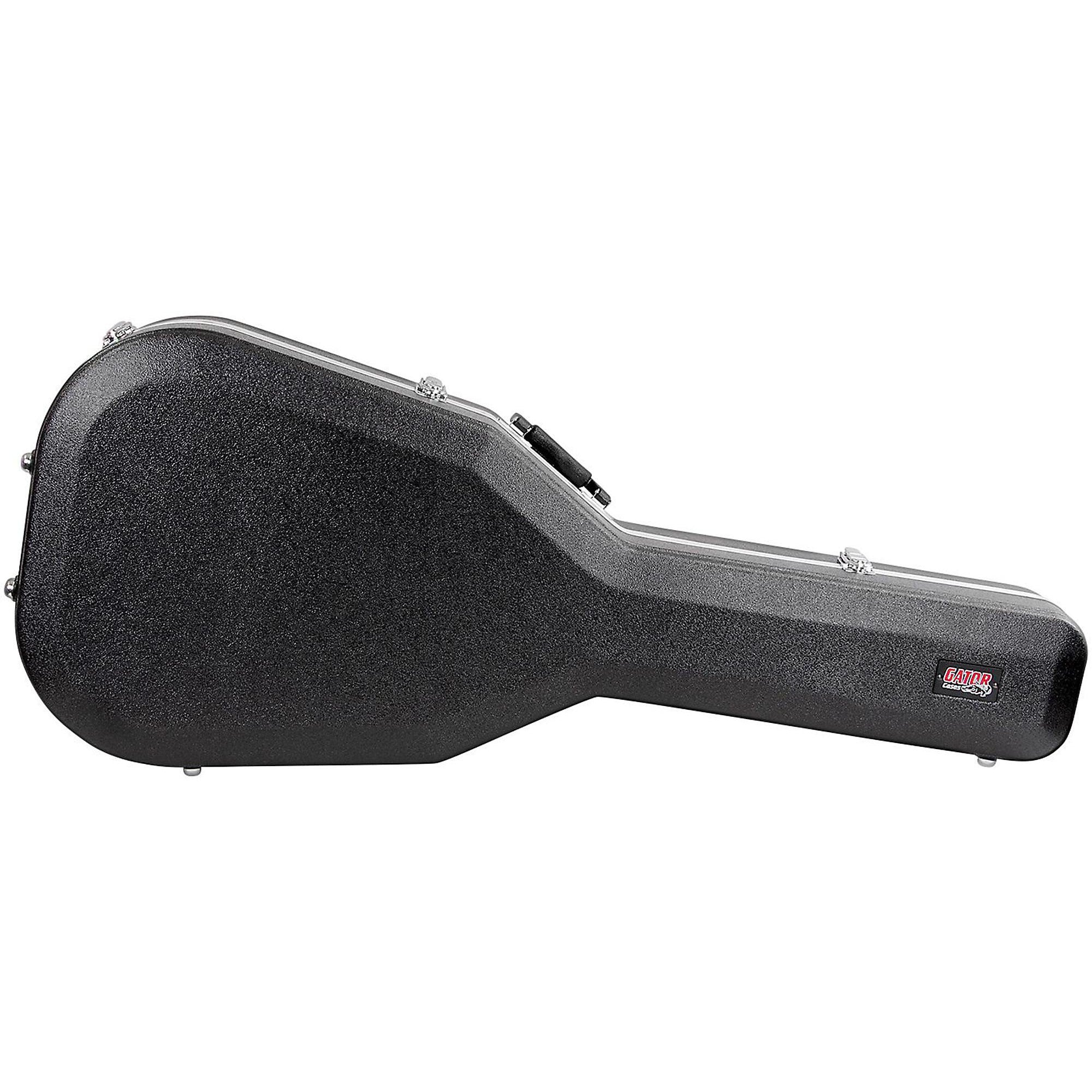 Gator Deluxe ABS Molded Acoustic Guitar Case - Black