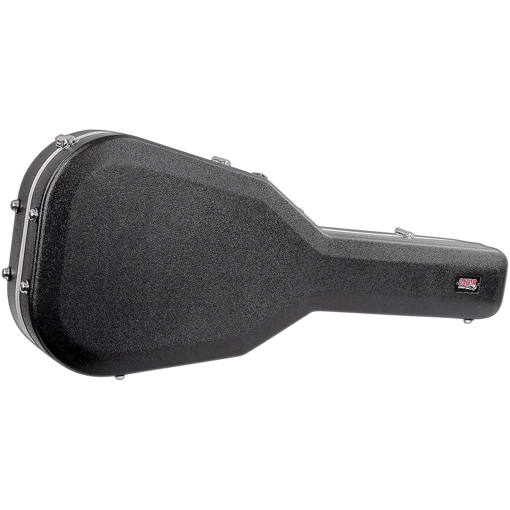 Gator Deluxe ABS Molded Acoustic Guitar Case - Black