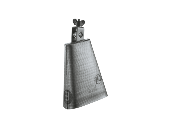 Meinl 6 1/4" Hand Hammered Steel Cowbell- Color Steel Finish