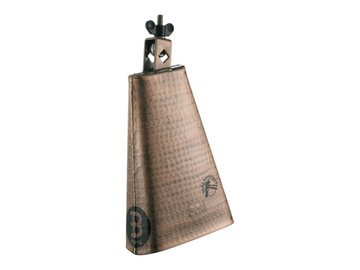 Meinl 8" Big Mouth Hand Hammered Steel Cowbell, Copper Color Finish