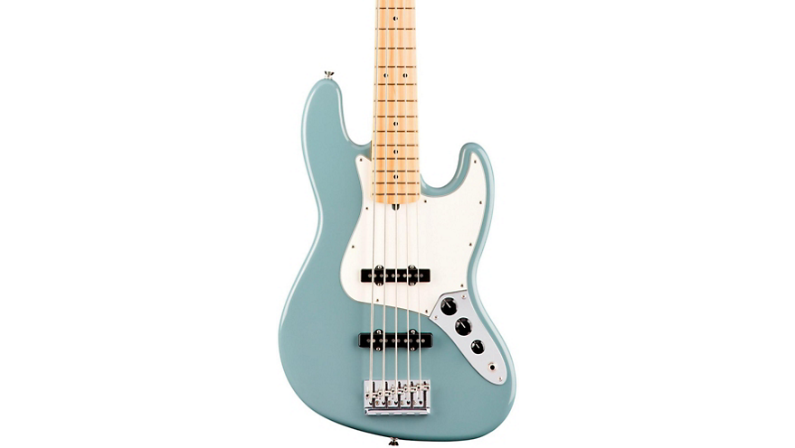 Fender American Professional Jazz Bass V Maple Fingerboard Sonic Gray