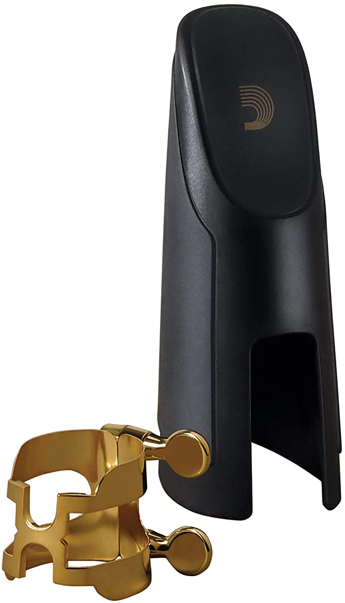 D'Addario H-Ligature & Cap, Alto Saxophone, Gold