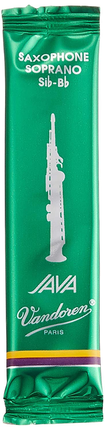 Vandoren Java Green Soprano Saxophone Reed- #4