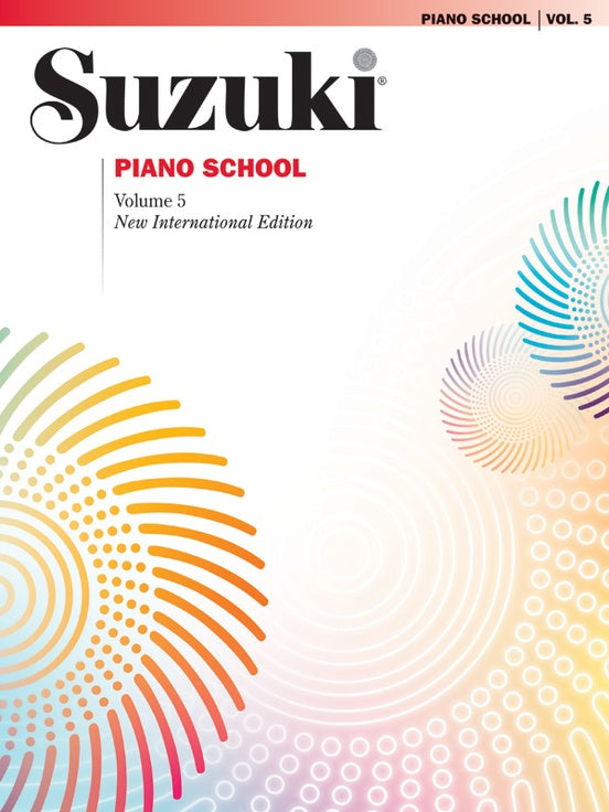 Suzuki Piano School New International Edition Piano Book- Volume 5