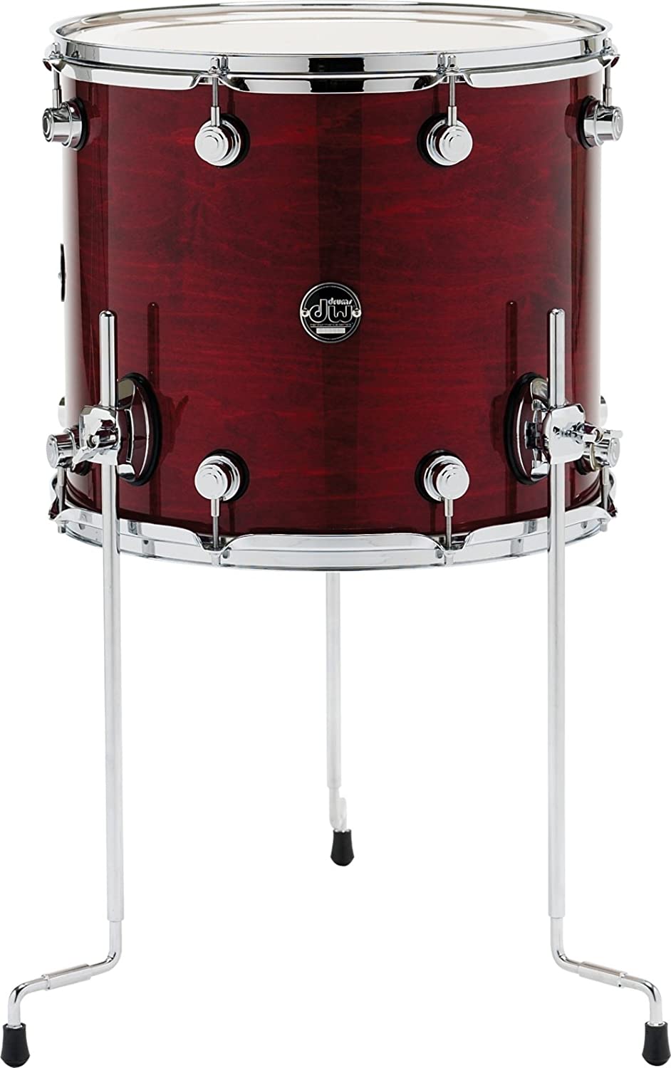 DW Performance Series Floor Tom - 14 x 16 inch - Cherry Stain Lacquer
