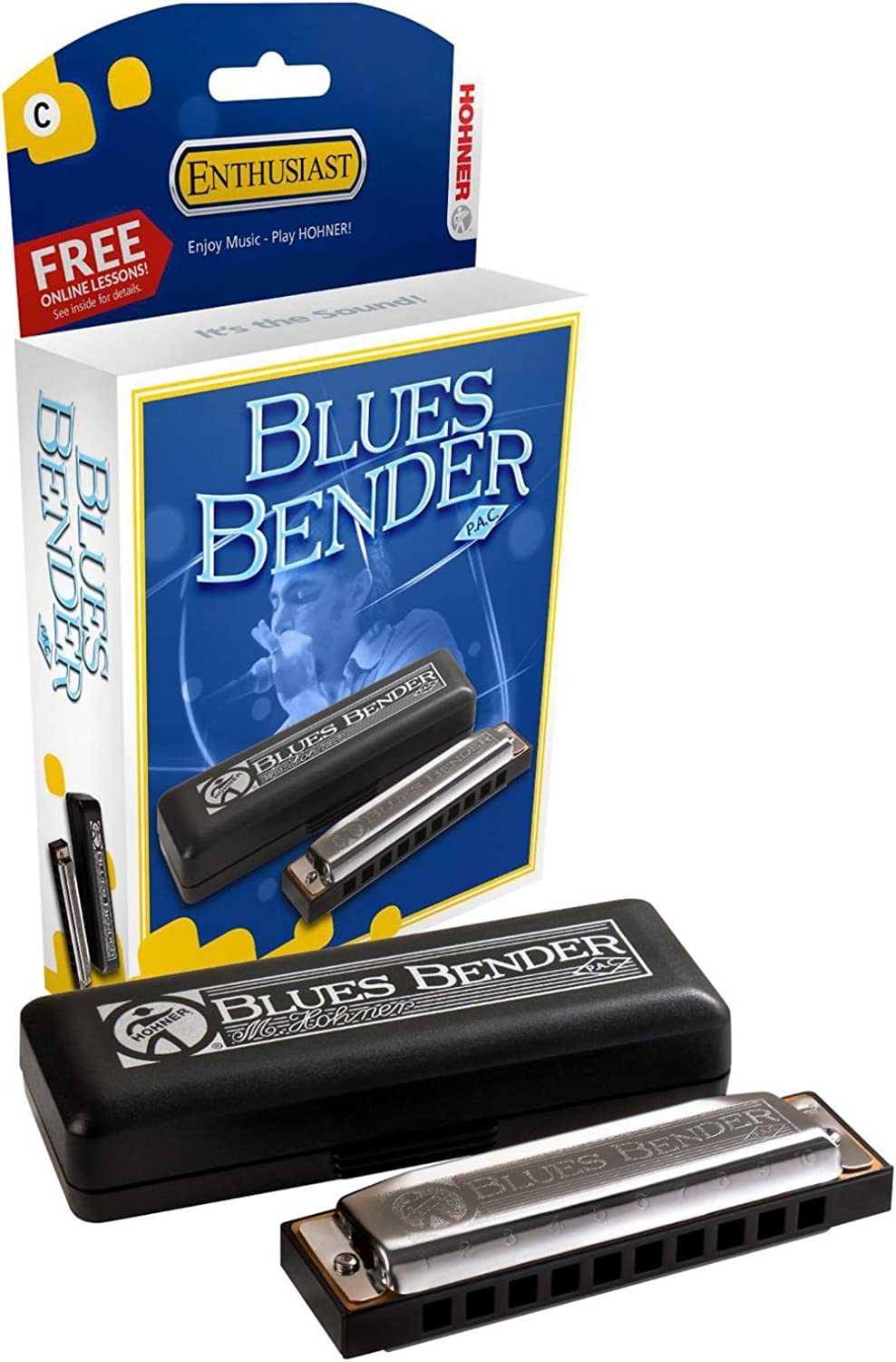 Hohner Blues Bender Harmonica - Key of A