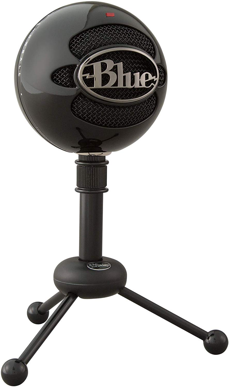 Micrófono USB Blue Snowball (Negro Brillante)