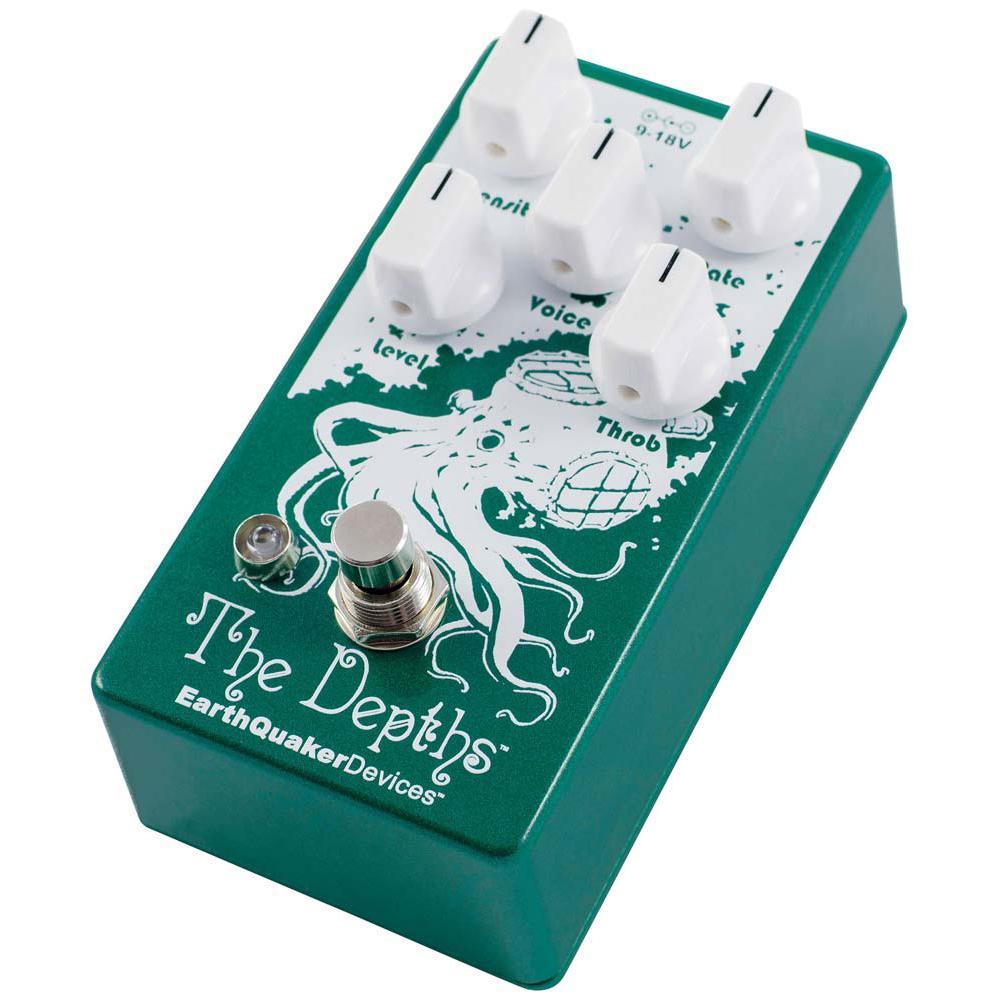 EarthQuaker Devices The Depths V2 Máquina de Vibración Óptica Pedal