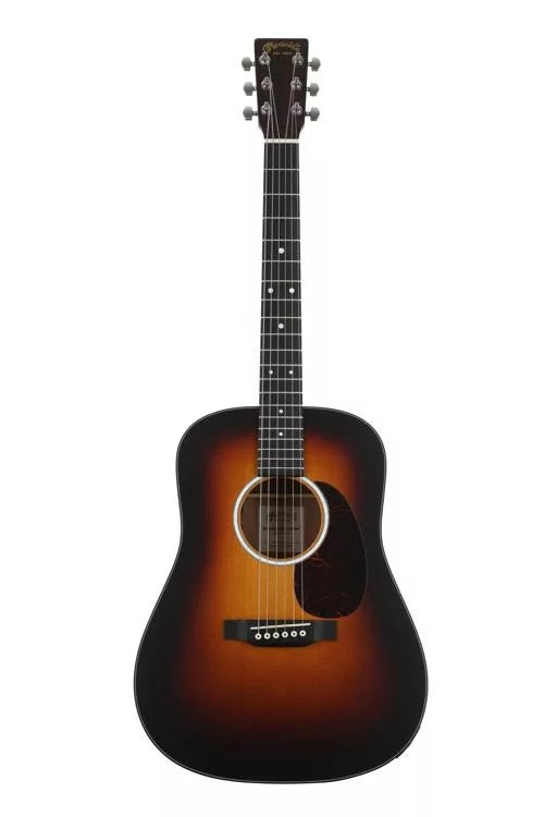Martin D Jr-10E Acoustic-Electric Guitar - Sunburst