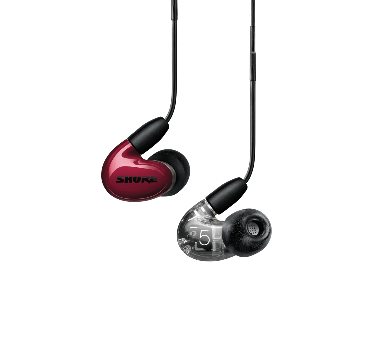 Shure Triple-Driver AONIC 5 Sound Isolating™ Earphones - Red