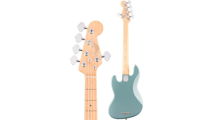Fender American Professional Jazz Bass V Maple Fingerboard Sonic Gray