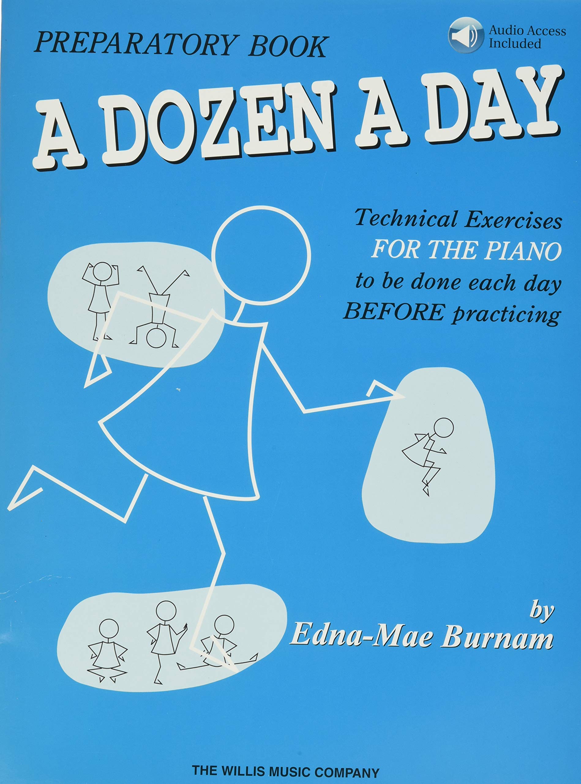 A Dozen A Day Preparatory Book – Book/Audio