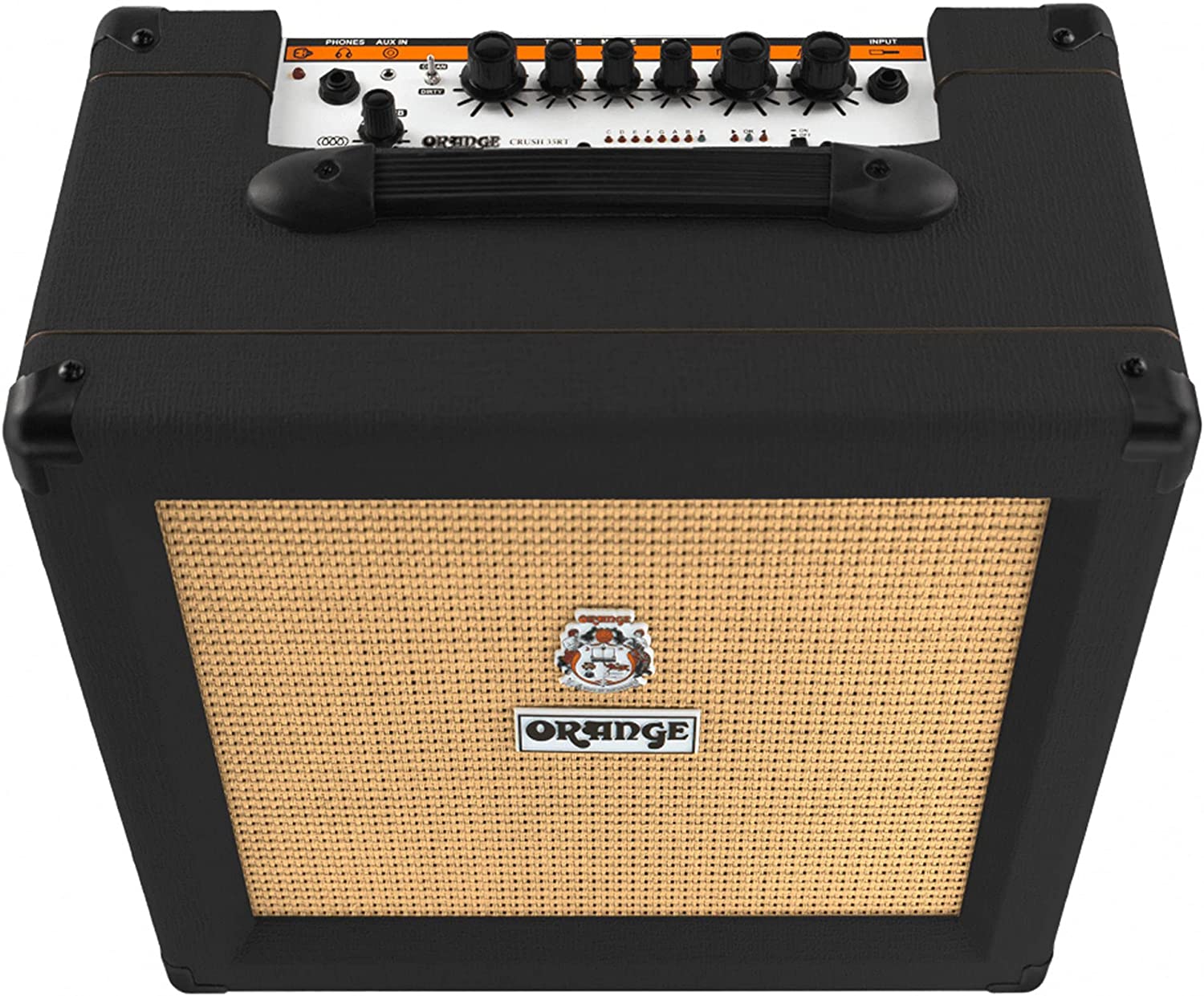 Orange Amplifiers Crush 35RT 35W 1x10 Guitar Combo Amp - Black
