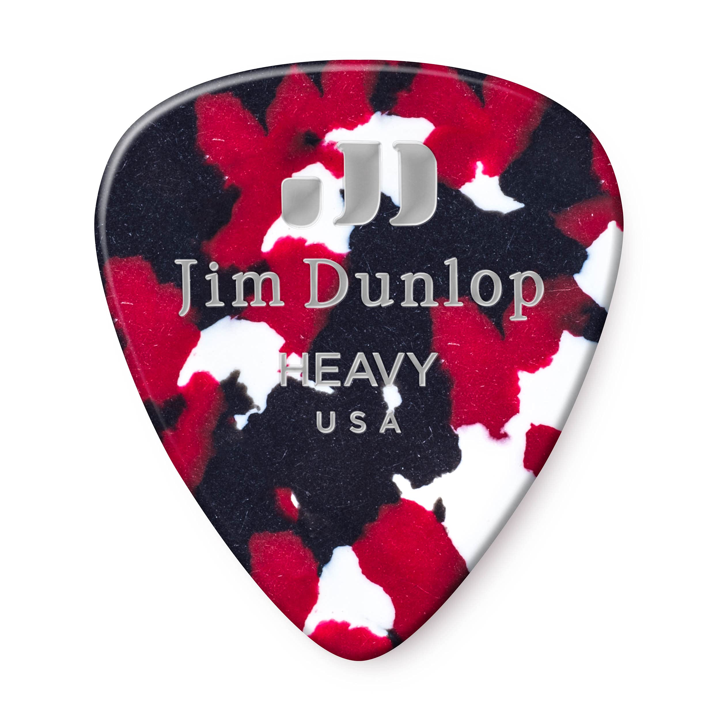 Dunlop Celluloid Classic Confetti Heavy Guitar Picks - 12 Pack