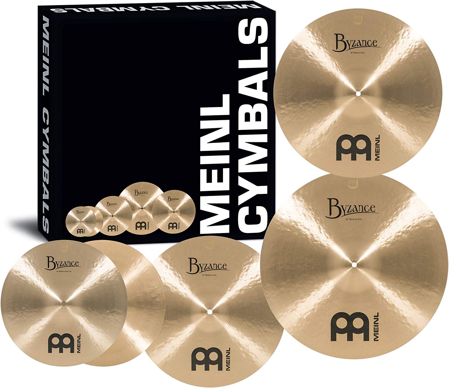 Meinl Byzance Traditional Cymbal Set BT-14161820