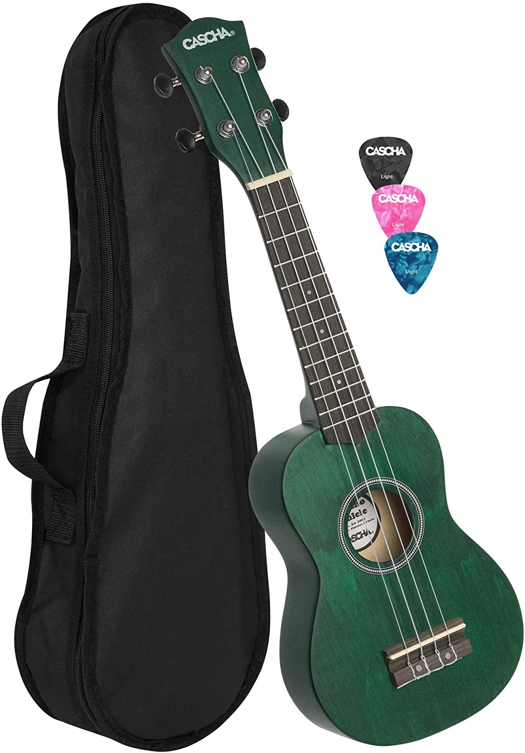 Pack de Ukulele Soprano Cascha - Varios Colores