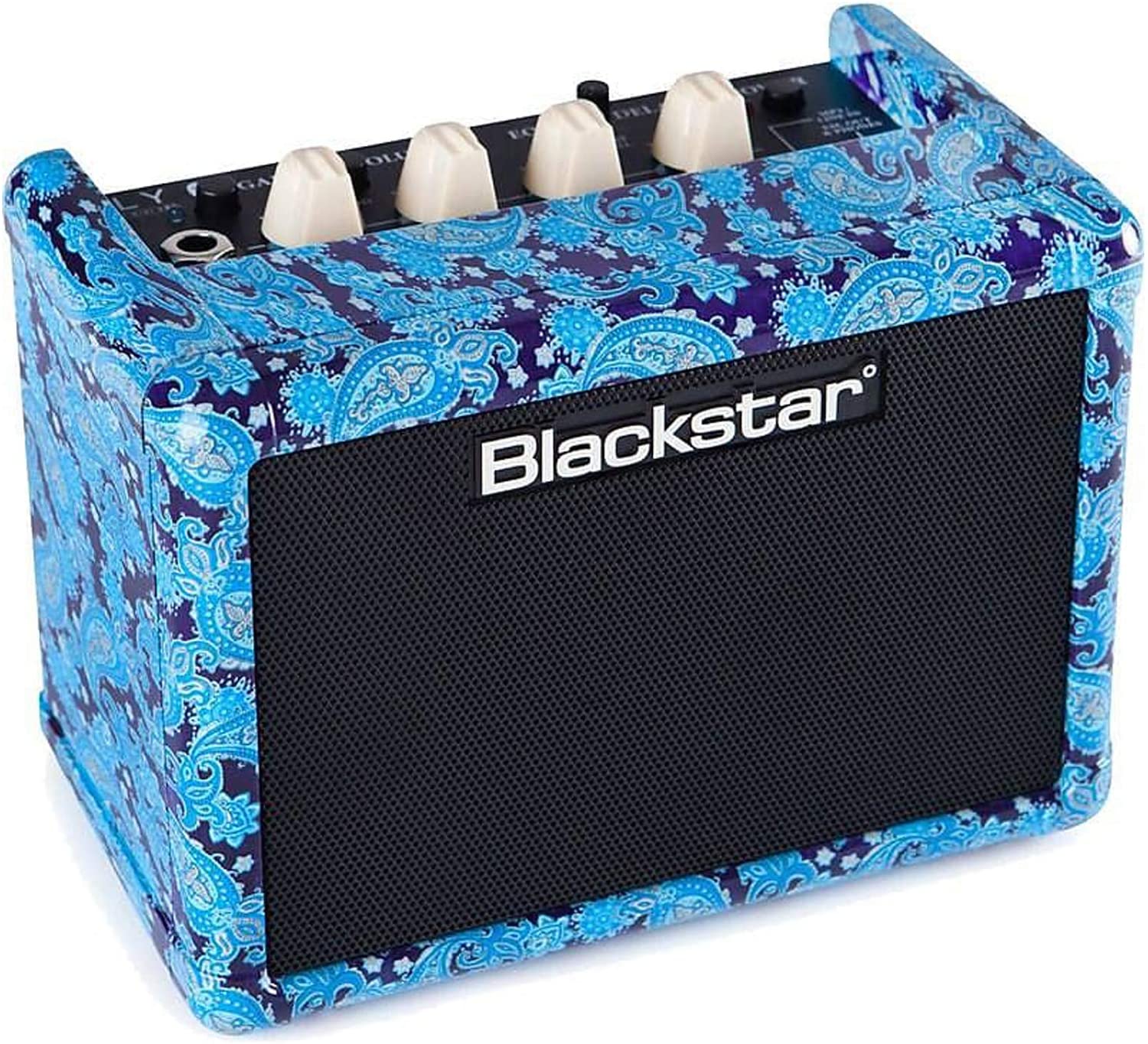 Blackstar Fly 3 Blue - 3-watt 1x3" Guitar Combo with Bluetooth - Purple Paisley