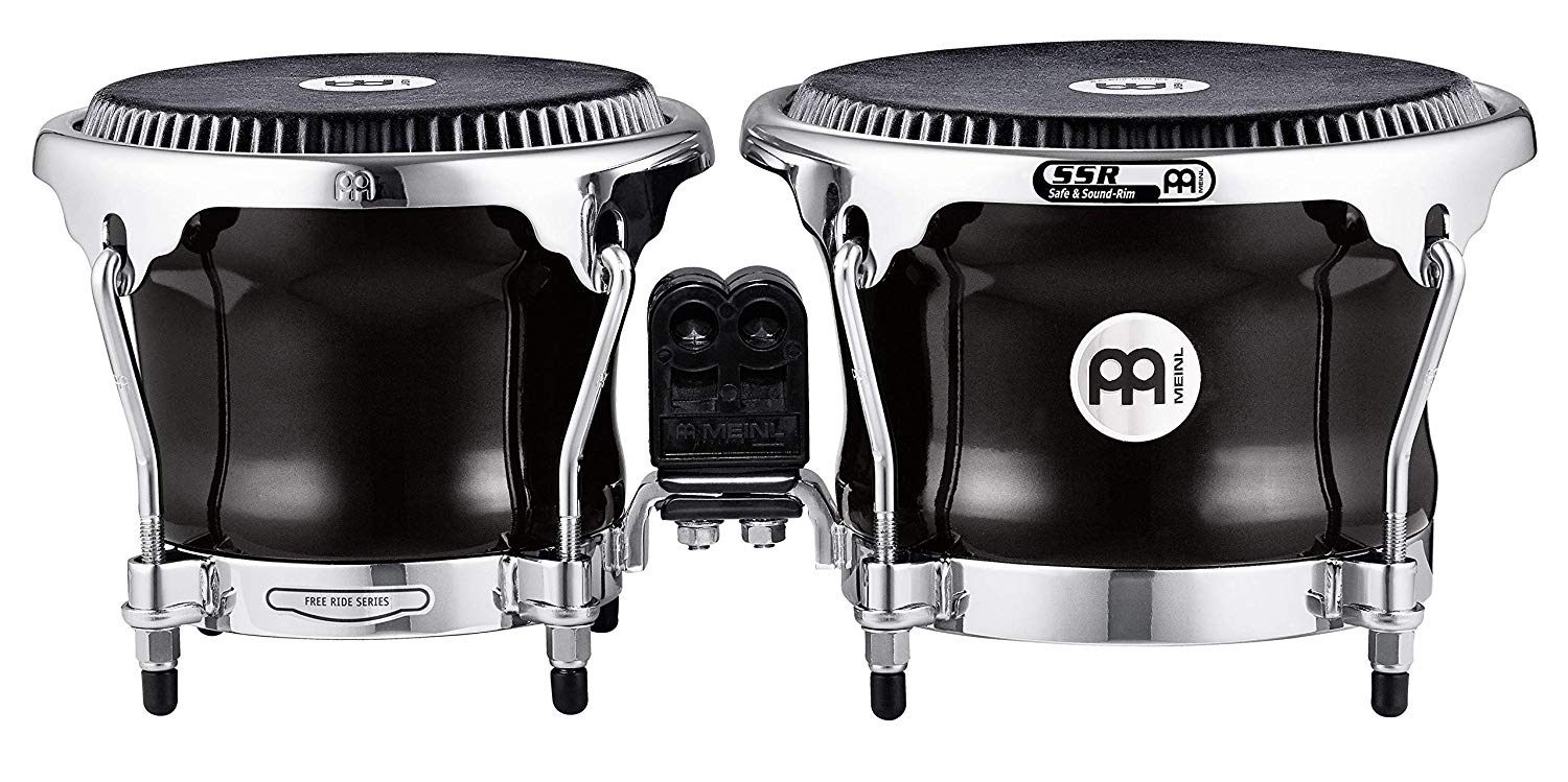 Meinl Percussion Professional Bongos with Fiberglass Shells and Chrome Hardware