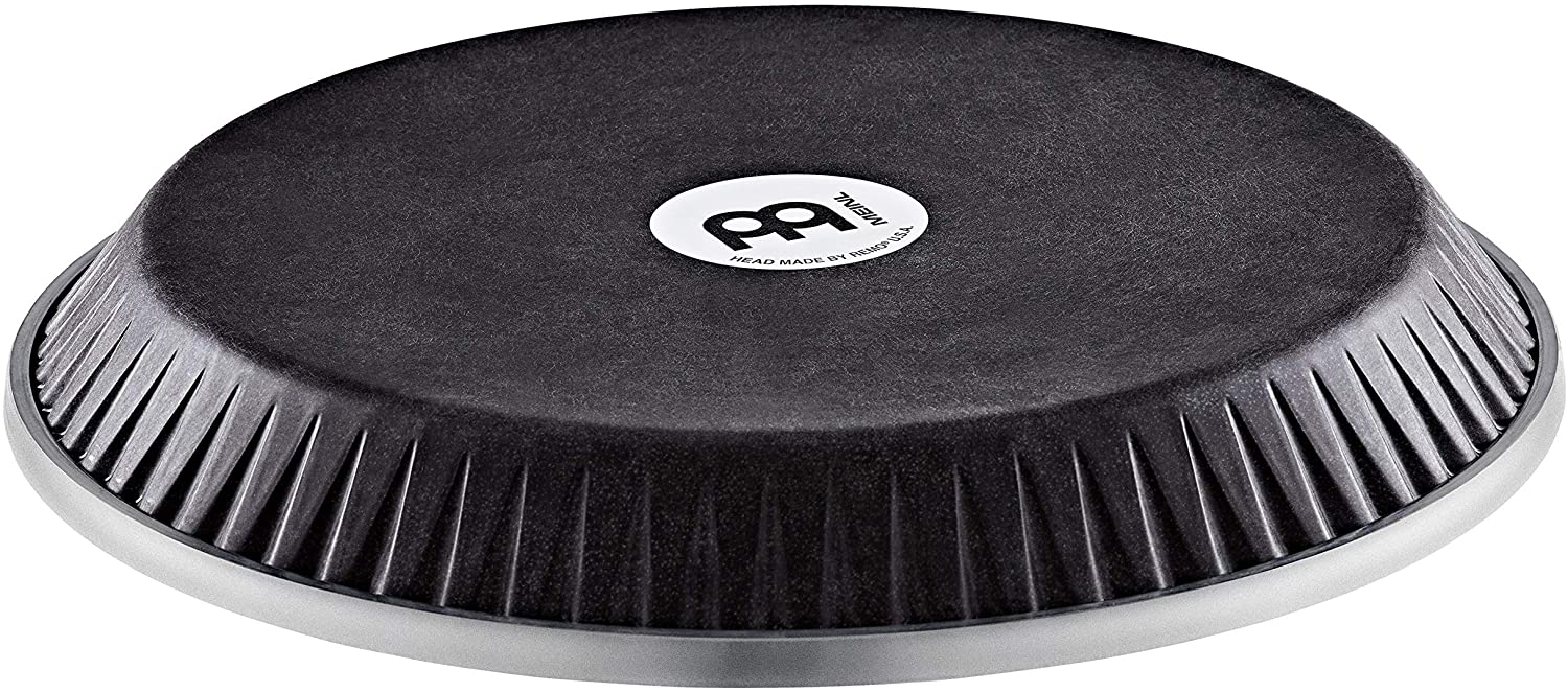 Meinl Percussion Head by REMO for Select Meinl Congas with Traditional Rims-Made in USA-11 3/4" Skyndeep, Black Calfskin (RTHEAD-1134BK)