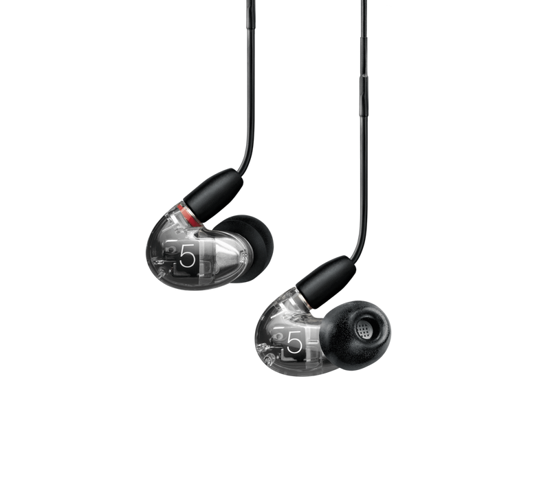Shure Triple-Driver AONIC 5 Sound Isolating™ Earphones - Clear