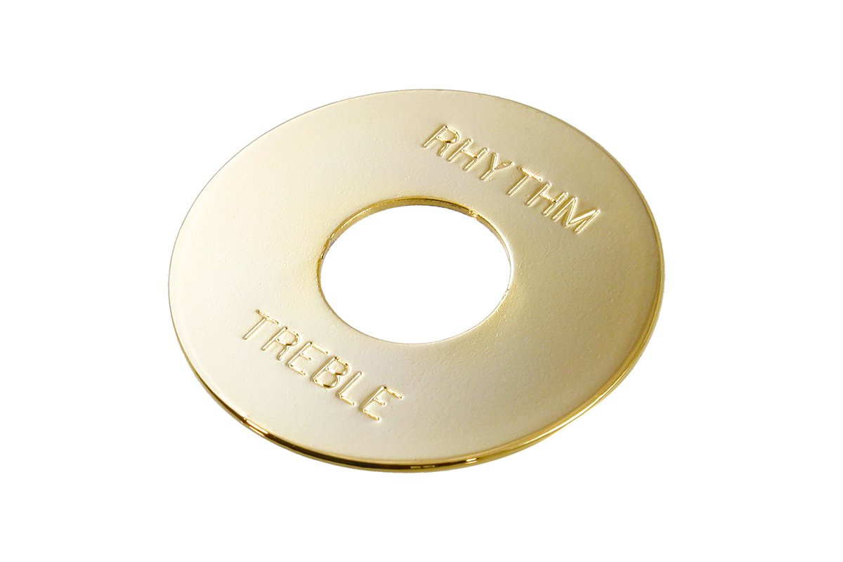 Anillo de Interruptor de Ritmo y Agudos Allparts - Metal Dorado