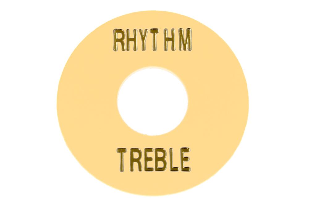Allparts Rhythm & Treble Switch Ring - Cream Plastic