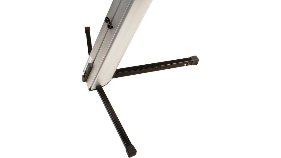 Ultimate Support Apex AX-48 Pro 2 Tier Portable Keyboard Stand - Silver